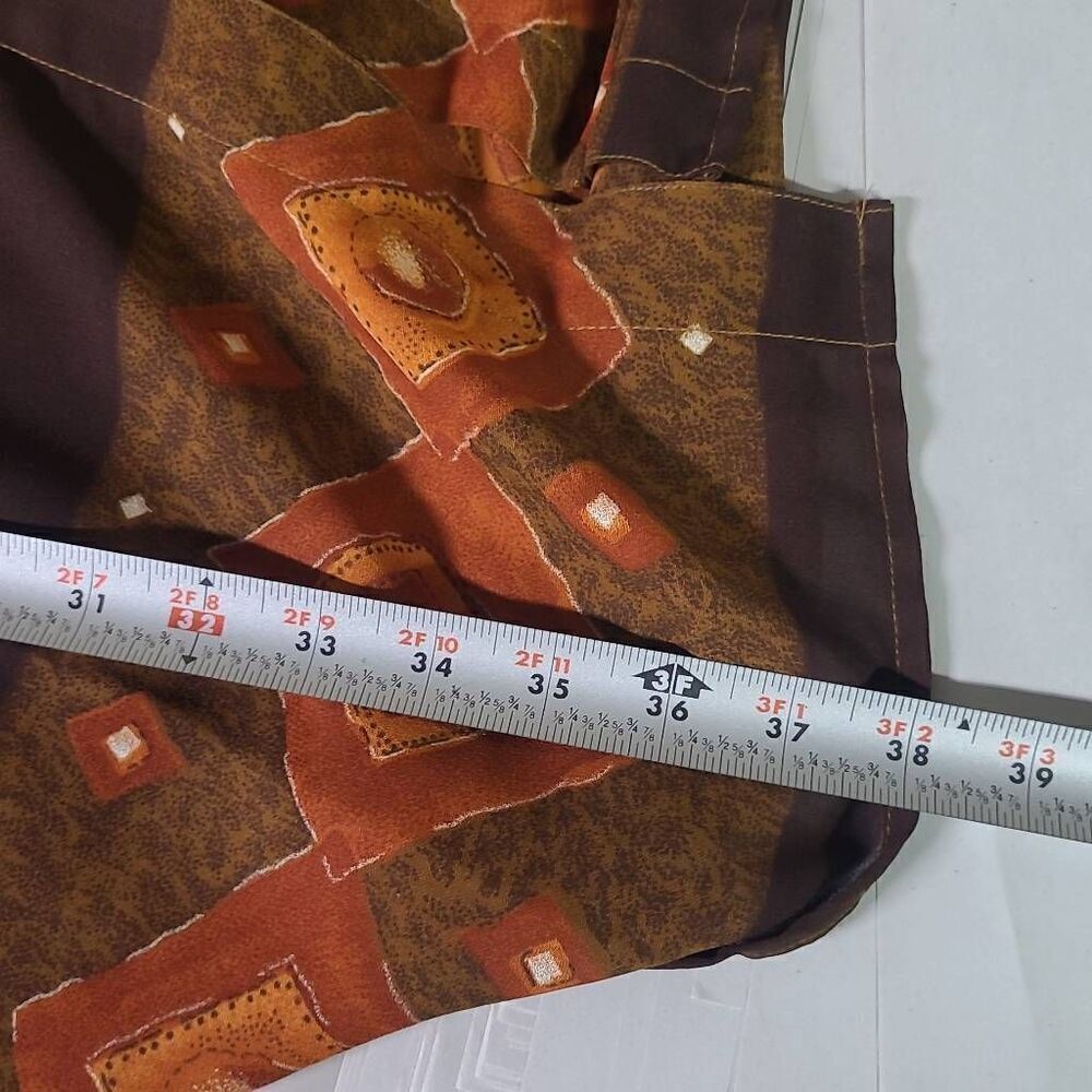 Ombré kaftan Indian plus size 1X long shirt TUNIC dress NWT ORANGE brown - Picture 4 of 9